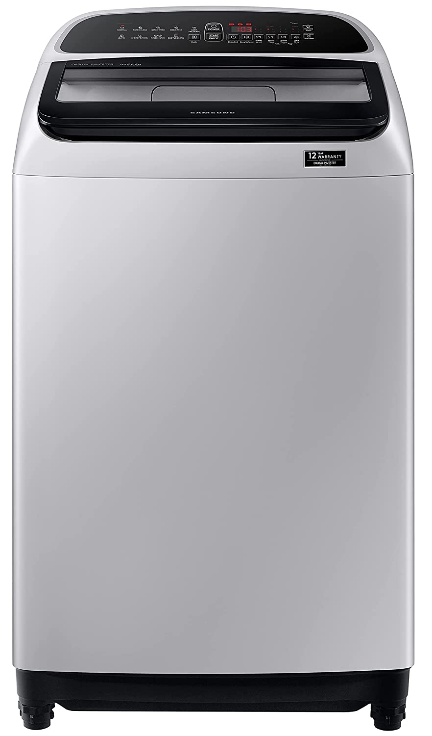 SAMSUNG 10.0 KG FULLY-AUTOMATIC TOP LOADING WASHING MACHINE WOOBLE TECHNOLOGY WA10T5260BY/TL (LAVENDER GRAY)