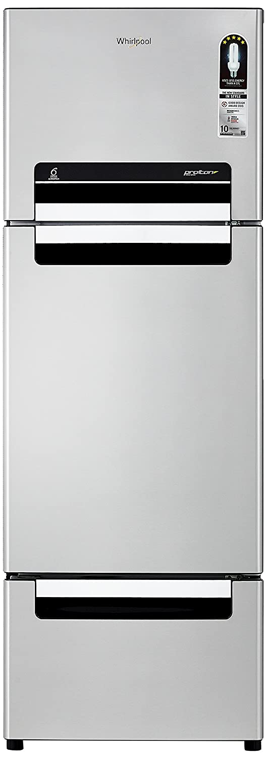  ROLL OVER IMAGE TO ZOOM IN WHIRLPOOL 240 L FROST FREE MULTI-DOOR REFRIGERATOR(FP 263D PROTTON ROY, ALPHA STEEL)