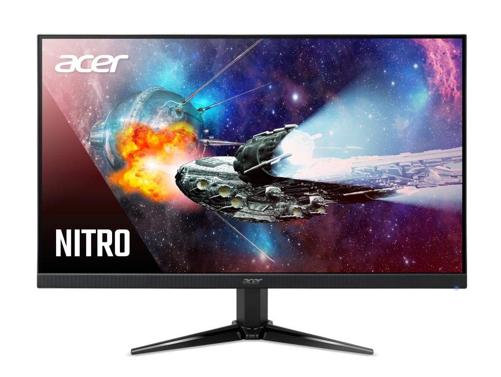 ACER NITRO QG221Q 21.5 INCH (54.61 CM) FULL HD GAMING MONITOR I VA PANEL I 1 MS RESPONSE, 75 HZ REFRESH RATE I 250 NITS BRIGHTNESS I AMD FREE SYNC I EYE CARE FEATURES (BLACK)