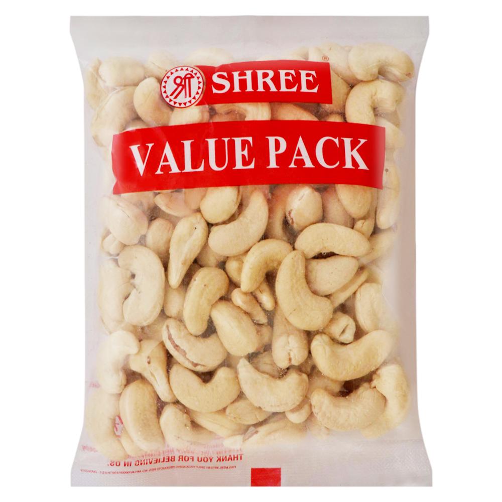 SHREE VALUE PACK PLAIN KAJU 200 G