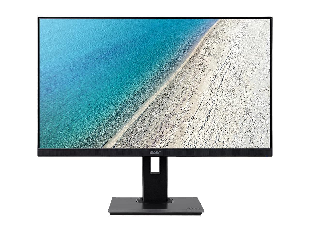 ACER PROFESSIONAL B247Y 23.8 INCH IPS FULL HD 1920 X 1080 LED MONITOR WITH HEIGHT ADJUSTMENT AND PIVOT, HDMI, VGA AND DISPLAY PORT, STEREO SPEAKERS, BLACK (UM.QB7SS.003)