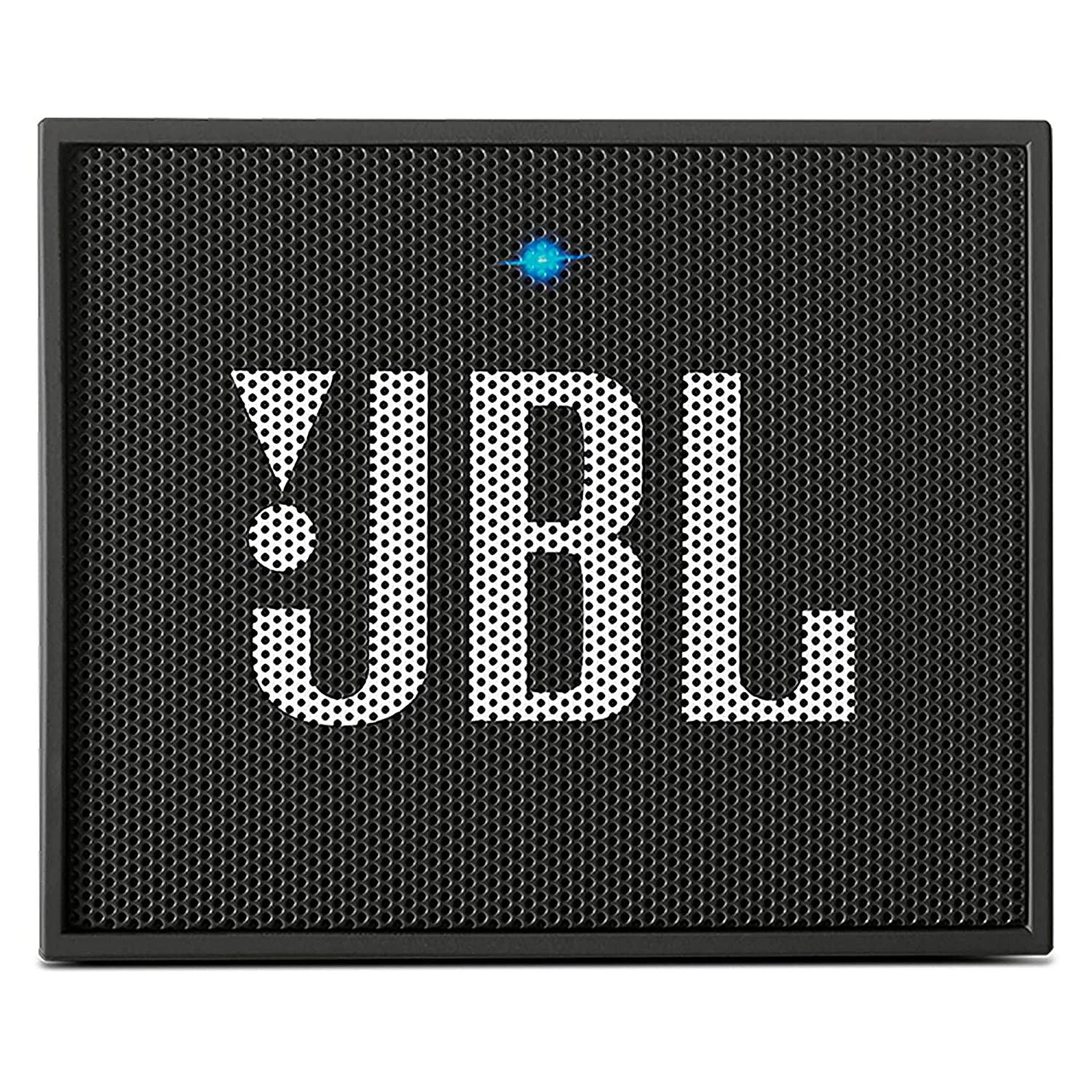 JBL GO, WIRELESS PORTABLE BLUETOOTH SPEAKER WITH MIC, JBL SIGNATURE SOUND, VIBRANT COLOR OPTIONS, BLUETOOTH & AUX CONNECTIVITY (BLACK)