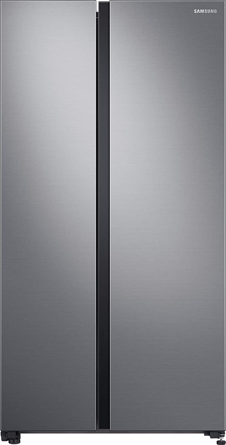  ROLL OVER IMAGE TO ZOOM IN SAMSUNG 700 L INVERTER FROST FREE SIDE-BY-SIDE REFRIGERATOR (RS72R5001M9TL, GENTLE SILVER MATT, SPACEMAX TECHNOLOGY)