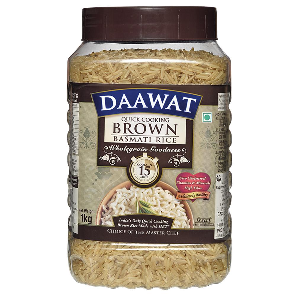 DAAWAT BROWN BASMATI RICE 1 KG