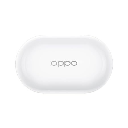 OPPO ENCO BUDS BLUETOOTH TRUE WIRELESS IN EAR EARBUDS(TWS) WITH MIC, 24H BATTERY LIFE, SUPPORTS DOLBY ATMOS NOISE CANCELLATION DURING CALLS, IP54 DUST & WATER RESISTANT,(WHITE, TRUE WIRELESS)