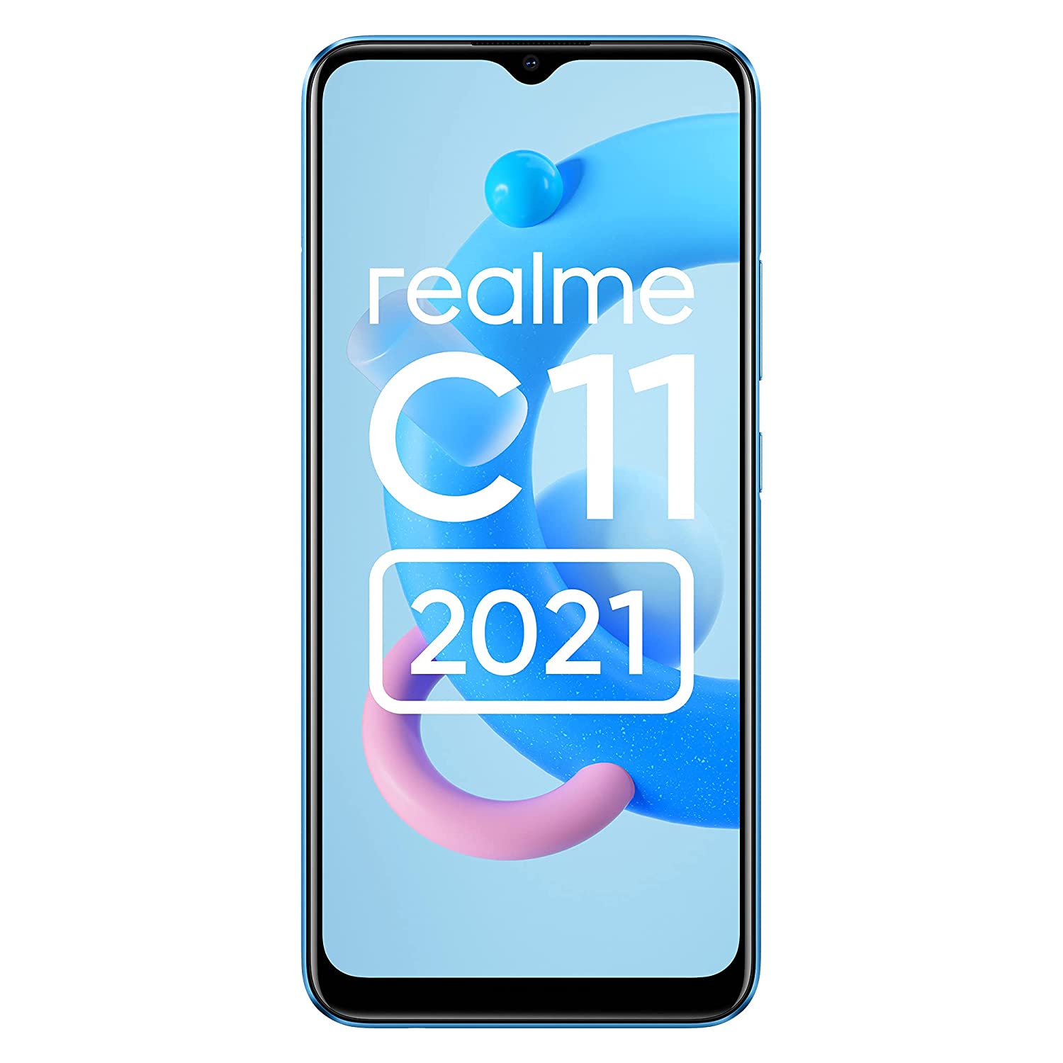 REALME C11 (2021) (COOL BLUE, 2GB RAM, 32GB STORAGE) WITH NO COST EMI/ADDITIONAL EXCHANGE OFFERS