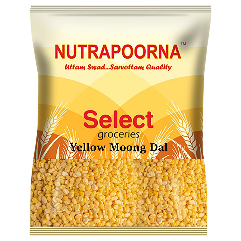 NUTRAPOORNA SELECT YELLOW MOONG DAL 500 G