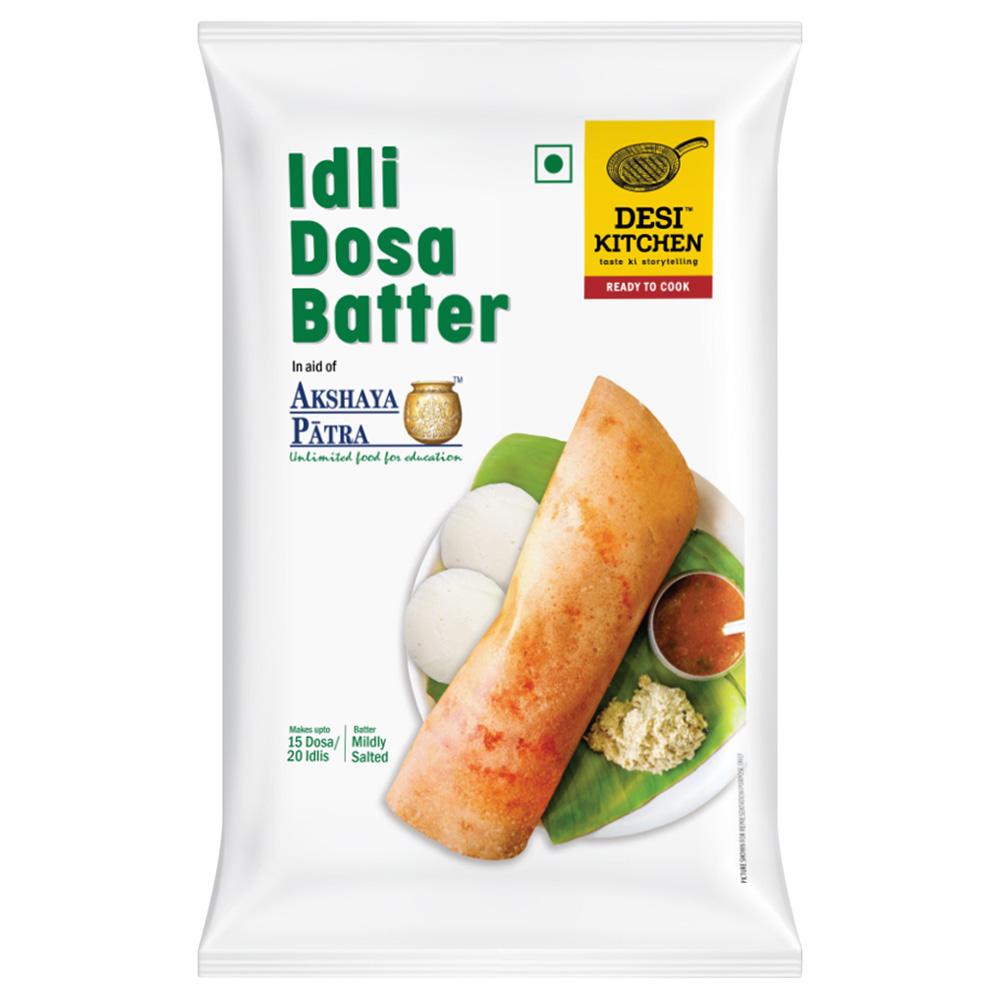 DESI KITCHEN IDLI DOSA BATTER 1 KG (POUCH)