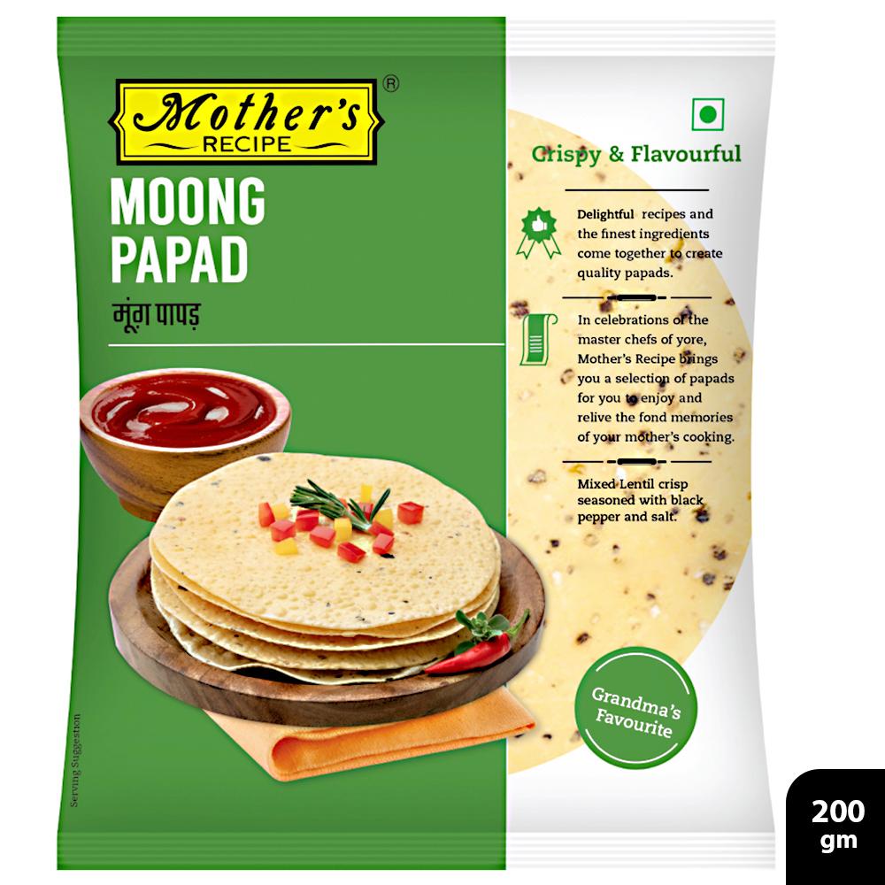 MOTHER'S RECIPE MOONG PAPAD 200 G