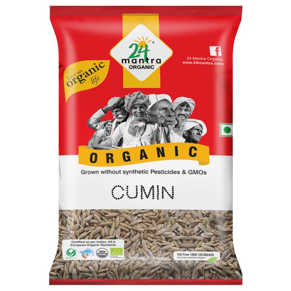 24 MANTRA ORGANIC CUMIN SEEDS 100 G