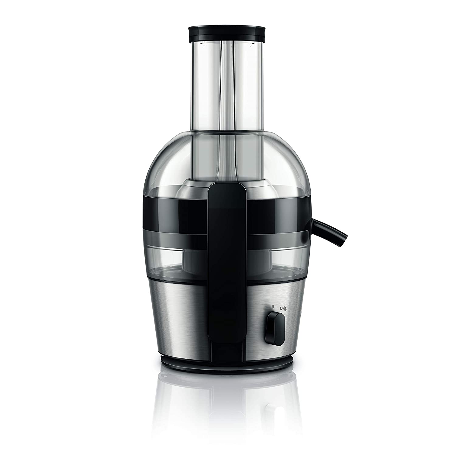 PHILIPS VIVA COLLECTION HR1863/20 2-LITRE JUICER (BLACK/SILVER)