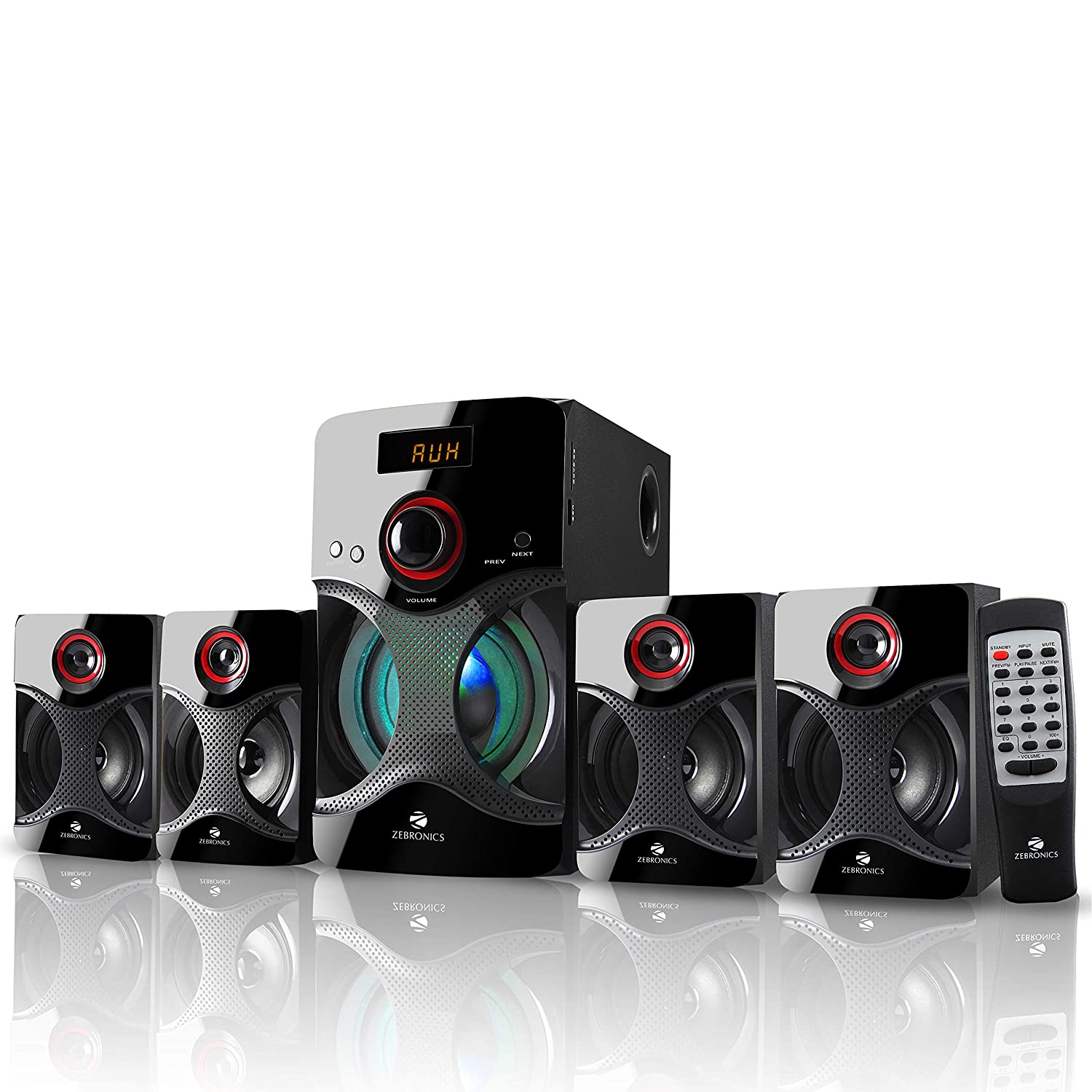 ZEBRONICS BT4440RUCF 4.1 CHANNEL MULTIMEDIA SPEAKERS