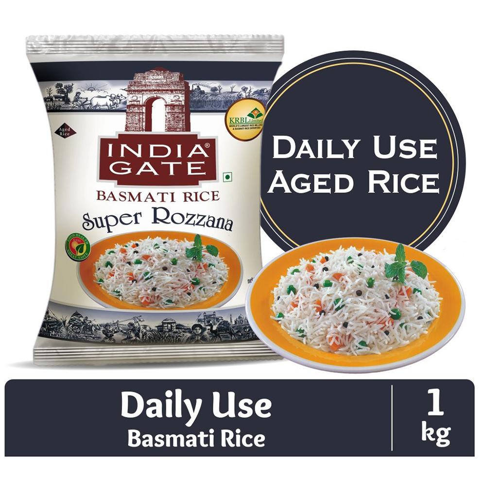 INDIA GATE SUPER ROZZANA BASMATI RICE 