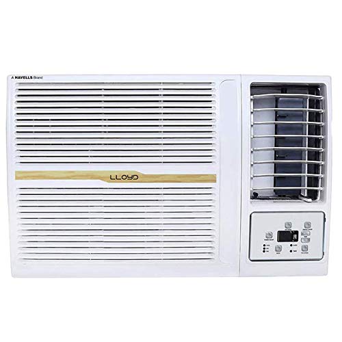 LLOYD 1.5 TON 5 STAR WINDOW AC (COPPER, CLEAN AIR FILTER, 2021 MODEL, GLW18B52WBEW, WHITE)