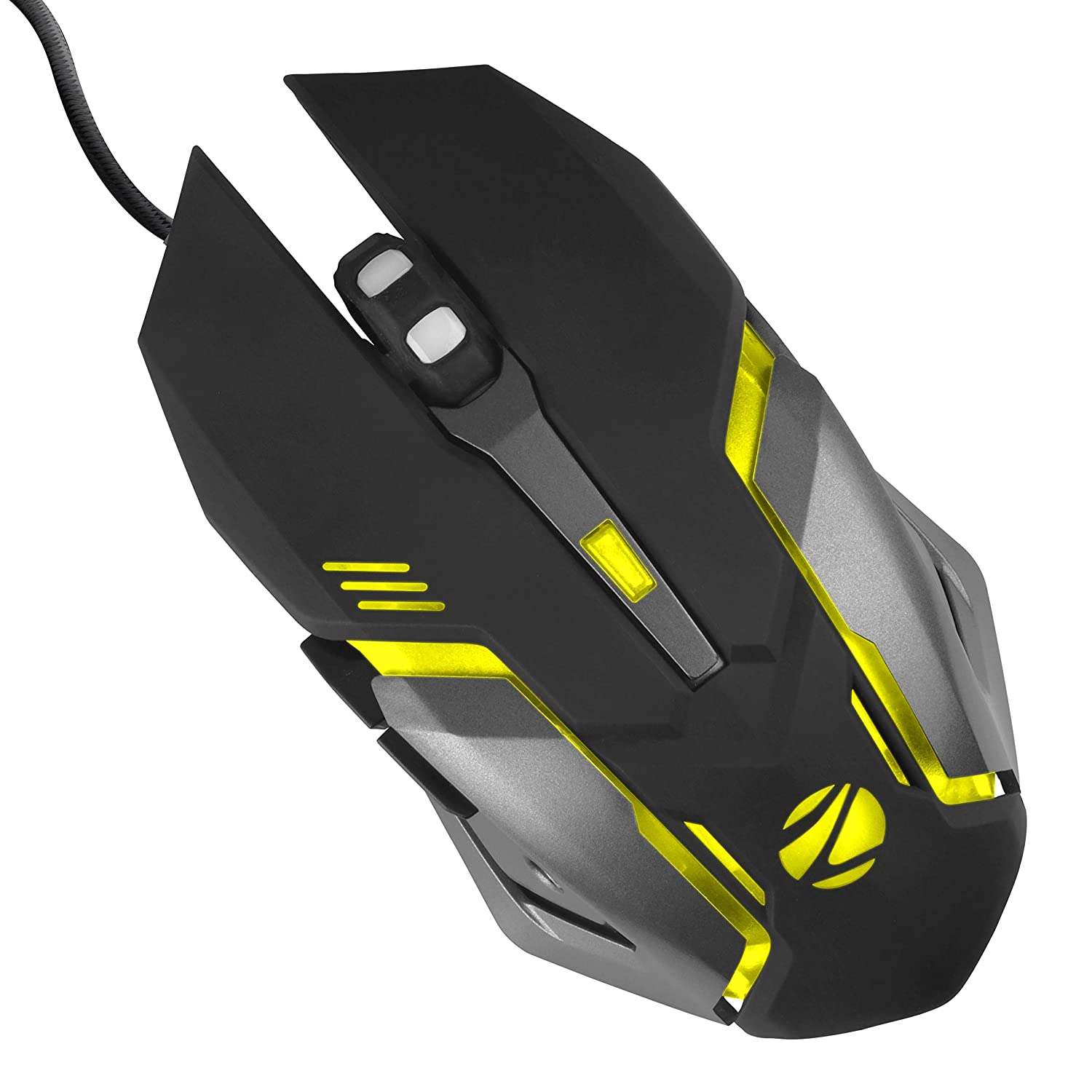 ZEBRONICS ZEB-TRANSFORMER-M OPTICAL USB GAMING MOUSE WITH LED EFFECT(BLACK)