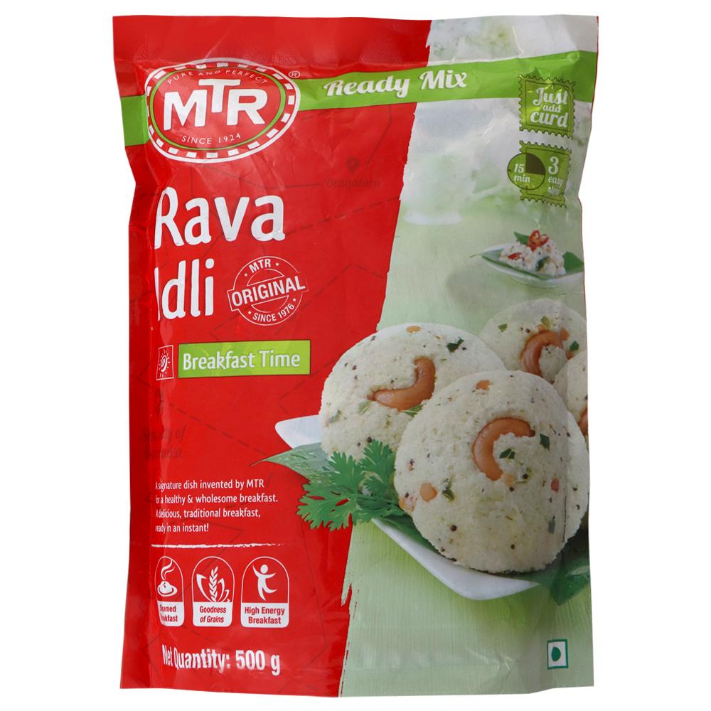 MTR INSTANT RAVA IDLI MIX 500 G