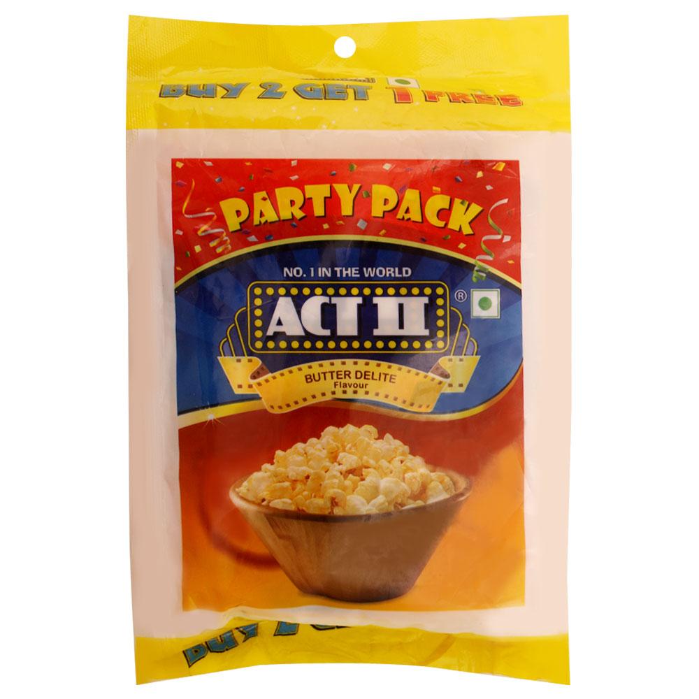 ACT II CLASSIC SALTED INSTANT POPCORN 90 G + 30 G