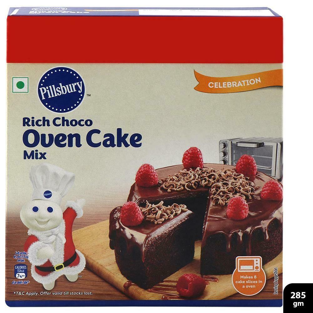 PILLSBURY RICH CHOCO OVEN CAKE MIX 285 G