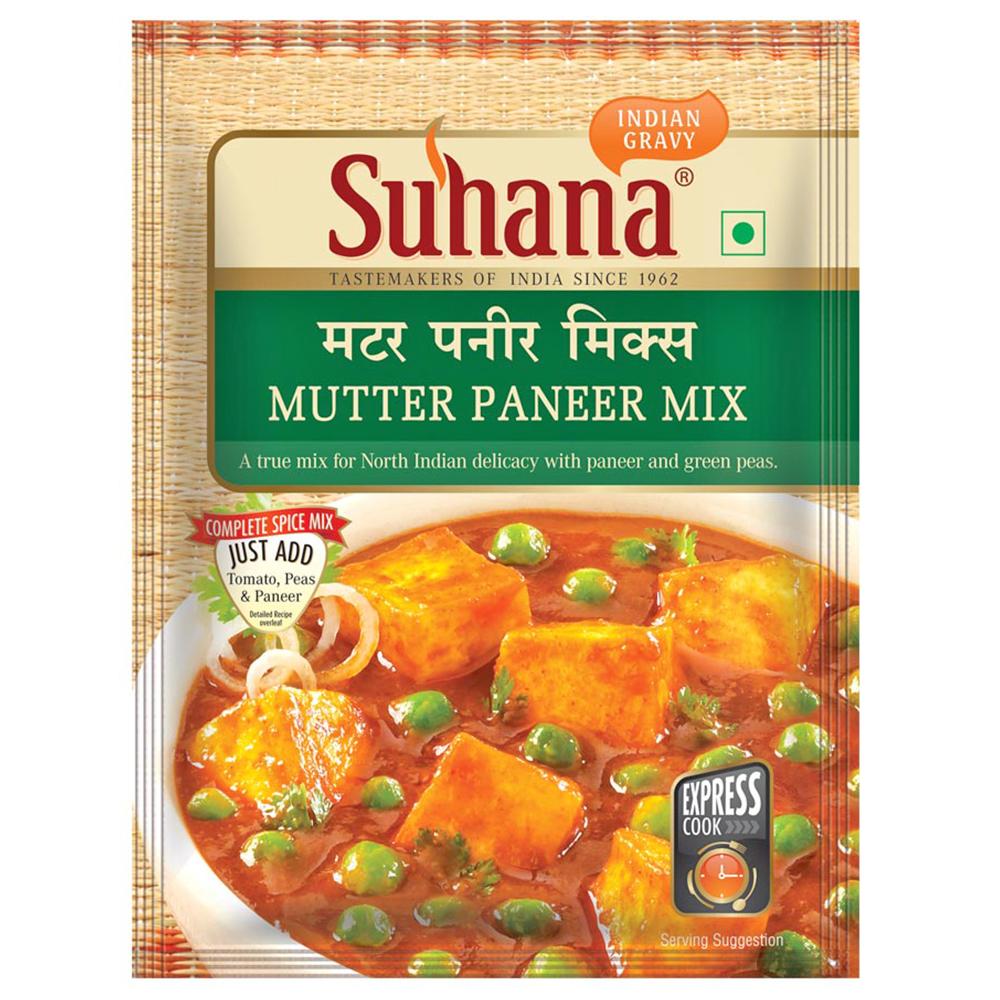 SUHANA MUTTER PANEER SPICE MIX 50 G