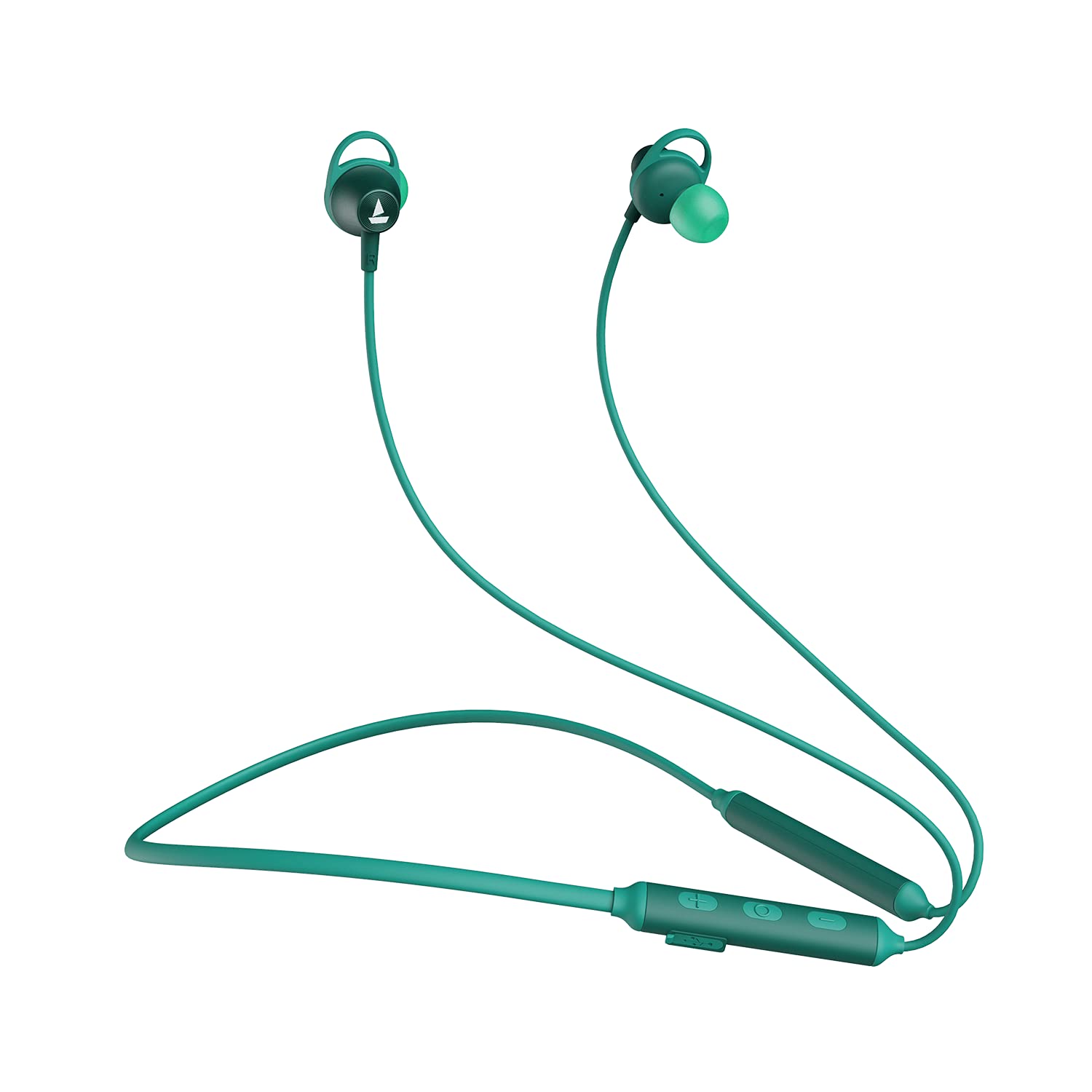 BOAT ROCKERZ 245V2 BLUETOOTH WIRELESS IN EAR EARPHONES WITH MIC TEAL GREEN