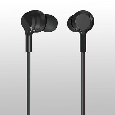 ZEBRONICS ZEB-BRO PRO IN EAR WIRED STEREO EARPHONES WITH MIC, 3.5MM AUDIO INPUT JACK, 10MM DRIVERS, IN-LINE MIC, 1.2 METRE CABLE (BLACK)