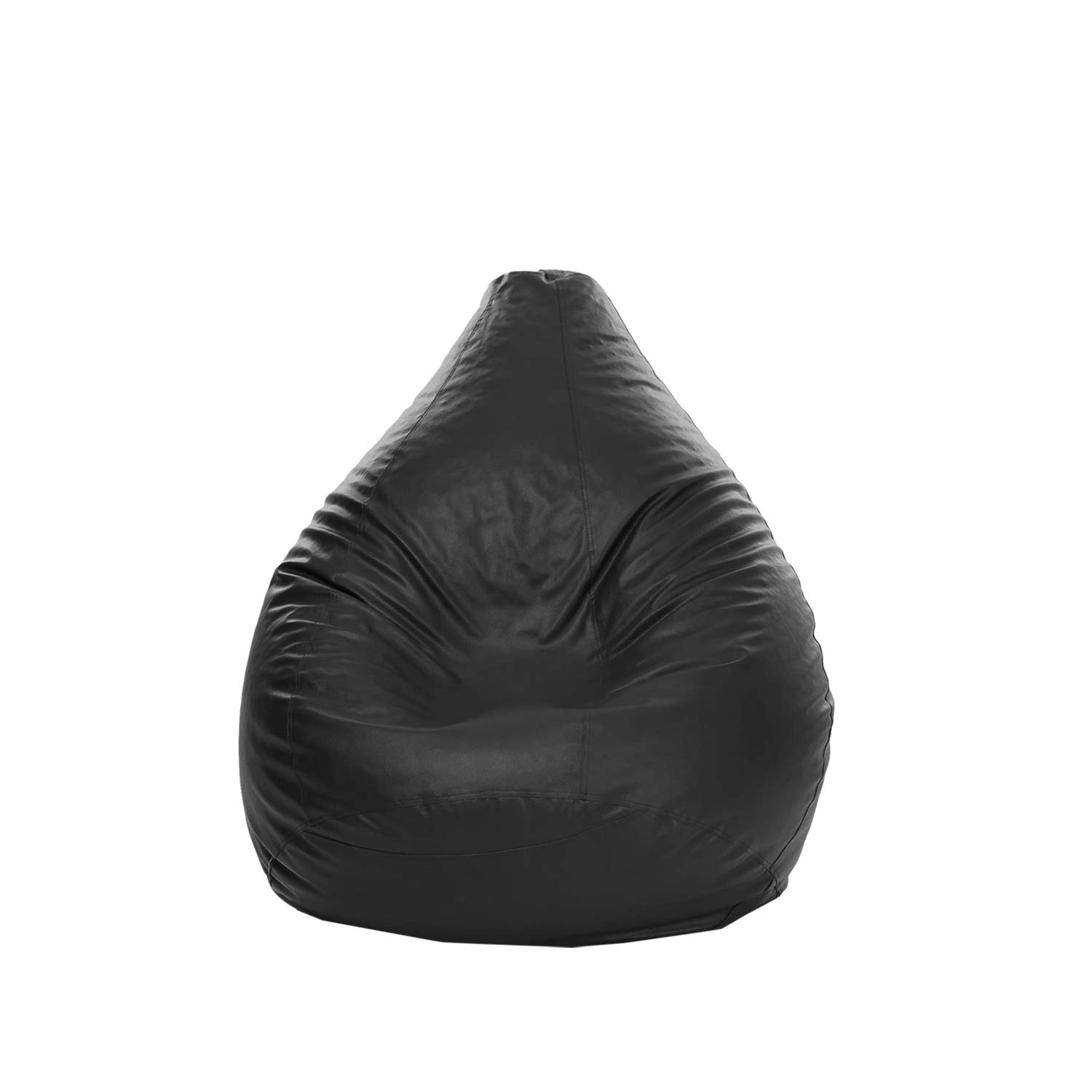 STYLE CROME (SIZE-XXL) BEAN BAG FILLED WITH BEANS (BLACK)