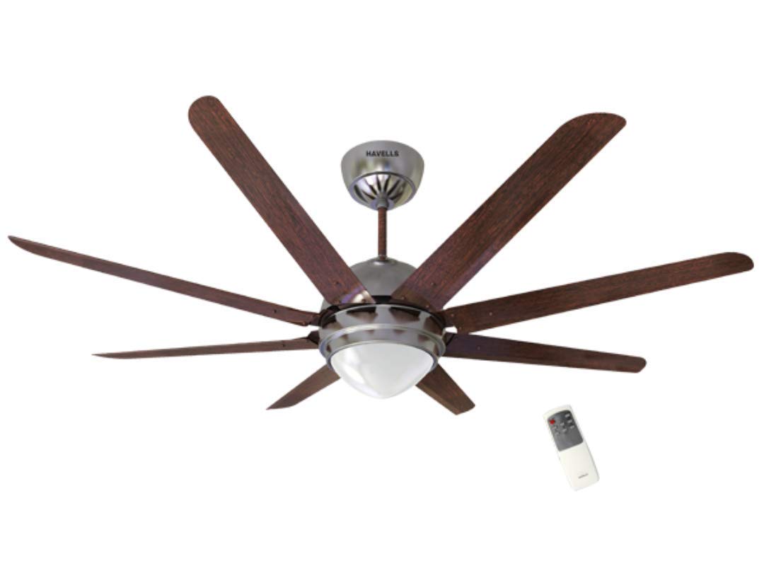 HAVELLS OCTET UNDERLIGHT 1320MM CEILING FAN (WENGE BRUSHED NICKEL)