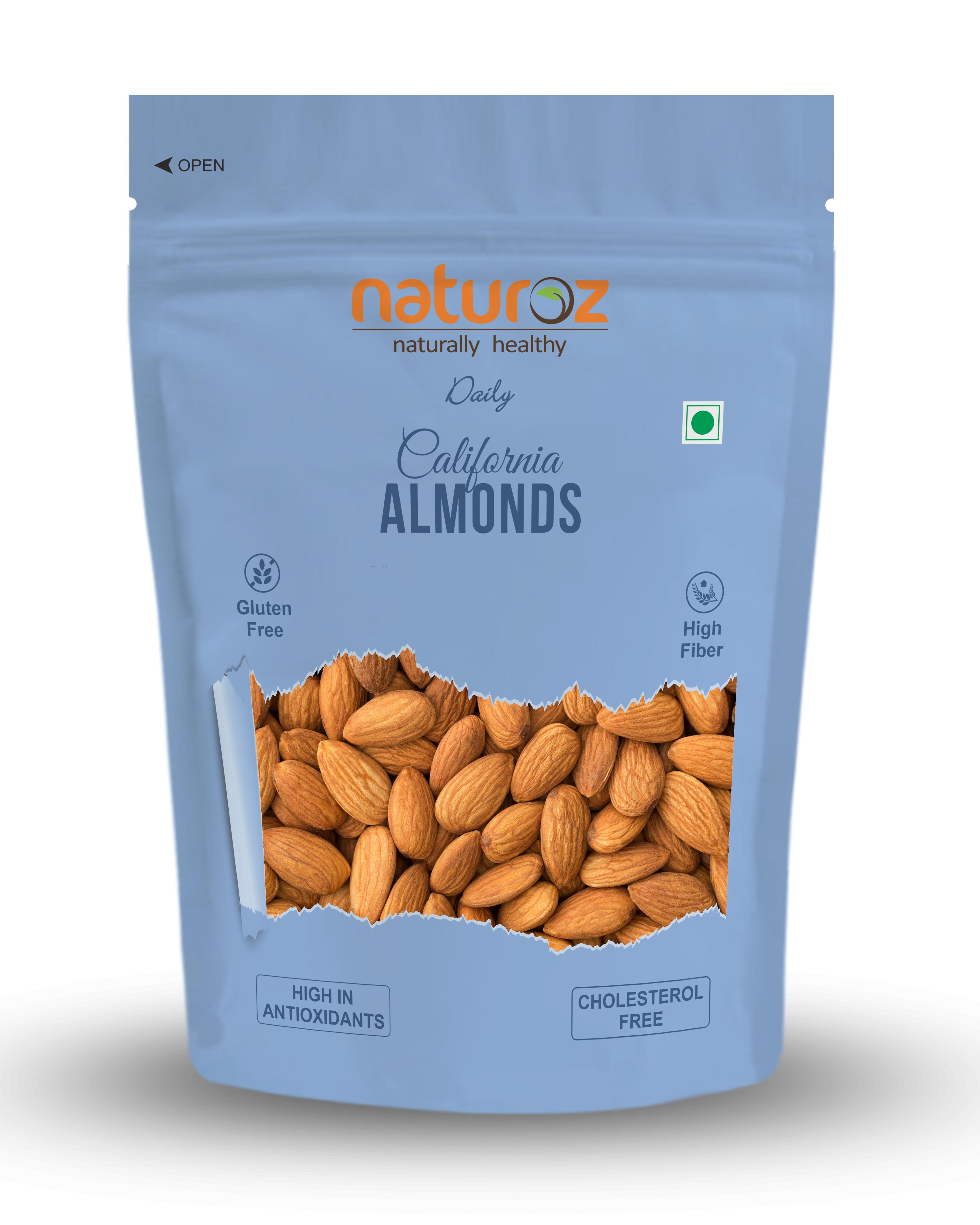 NATUROZ DAILY CALIFORNIA ALMONDS 1 KG