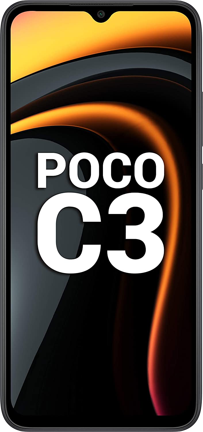 REDMI POCO C3 (MATTE BLACK, 4 RAM /64 STORAGE)