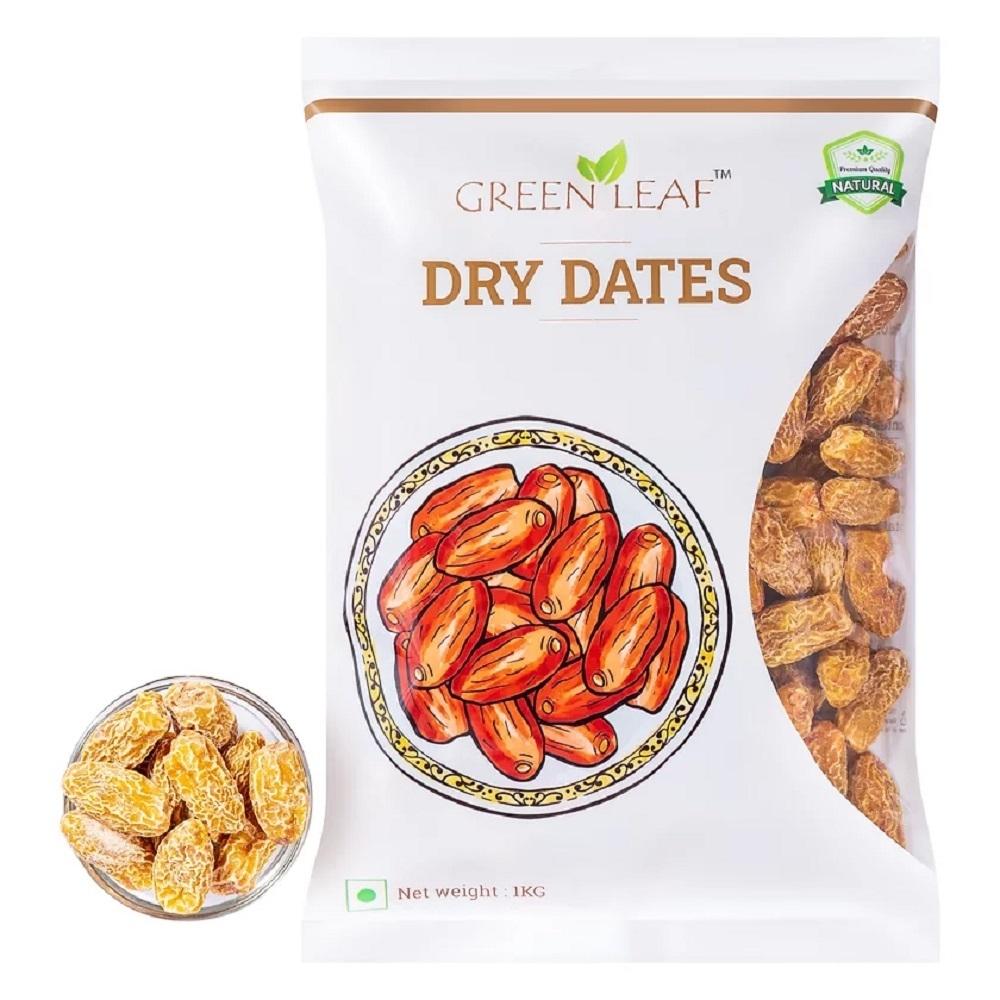 GREEN LEAF DRY FRUIT DRY DATES YELLOW 1KG