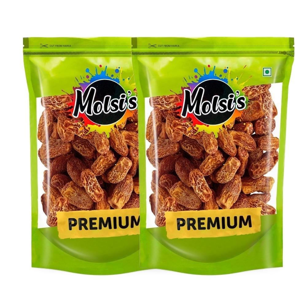 MOLSI'S BROWN DRY DATES 500 G (PACK OF 2)