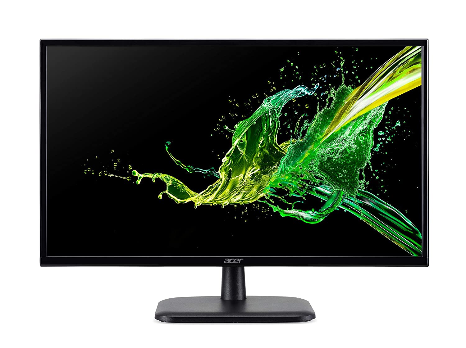 ACER EK240YC 23.8 INCH FULL HD VA PANEL BACKLIT LED MONITOR I 250 NITS I HDMI AND VGA PORTS I EYE CARE FEATURES LIKE BLUELIGHT SHIELD, FLICKERLESS & COMFYVIEW I BLACK