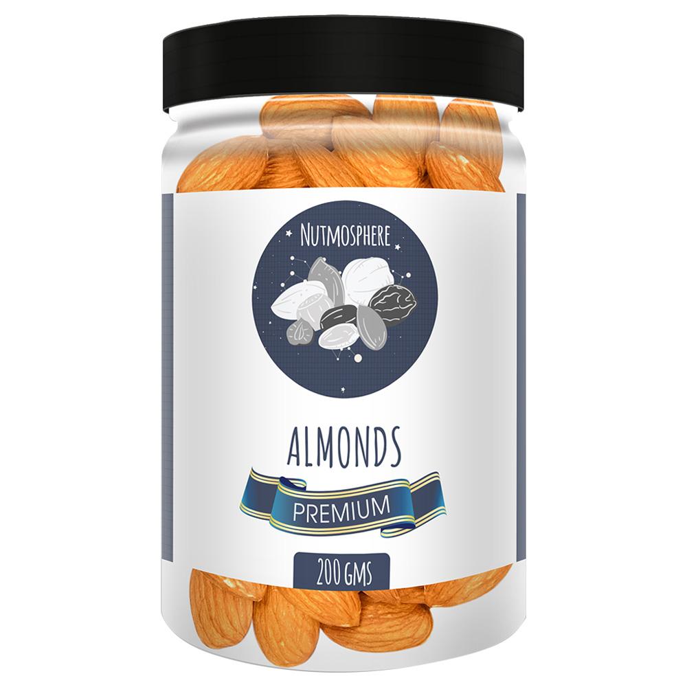 NUTMOSPHERE PREMIUM ALMONDS 200 G