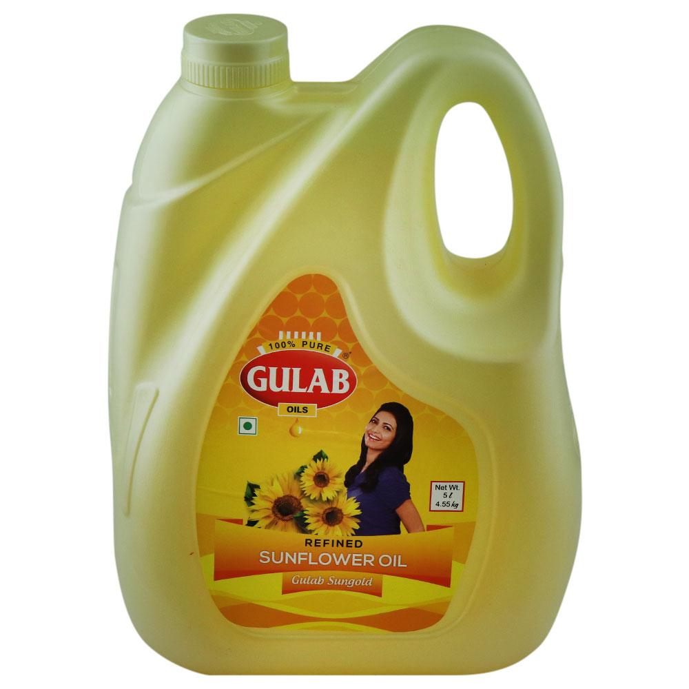 GULAB SUNGOLD REFINED SUNFLOWER OIL 5 L