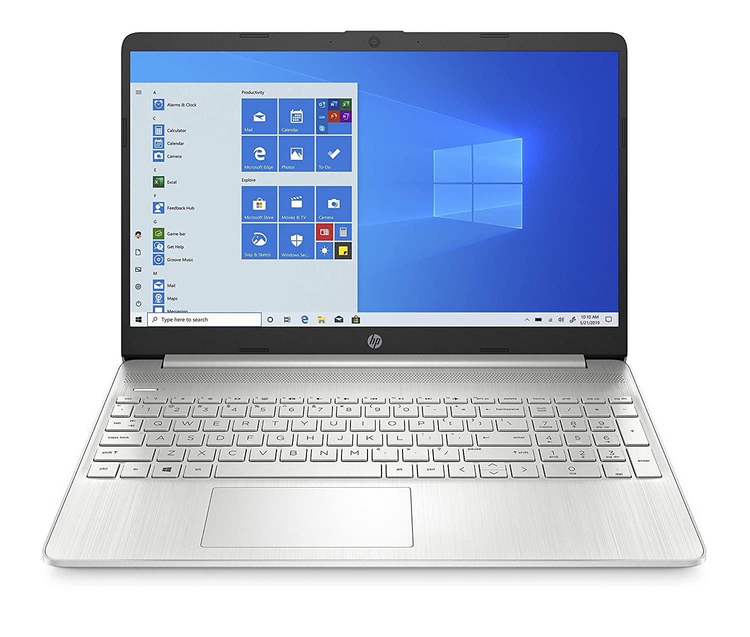 HP 15 AMD RYZEN 5 5500U 15.6 INCH(39.6 CMS) FHD LAPTOP (8GB RAM/512GB SSD/WINDOWS 10/MS OFFICE/1.69 KG), 15S-EQ2040AU