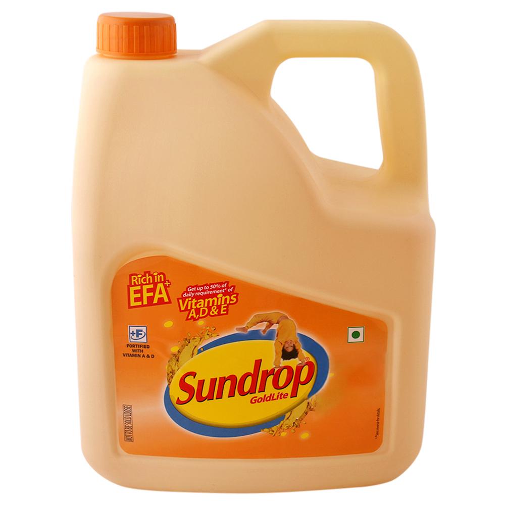 SUNDROP GOLDLITE REFINED BLENDED OIL 5 L