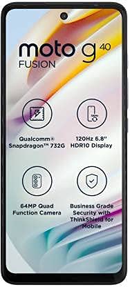 MOTOROLA G40 FUSION (DYNAMIC GRAY, 6 GB RAM, 128GB STORAGE)