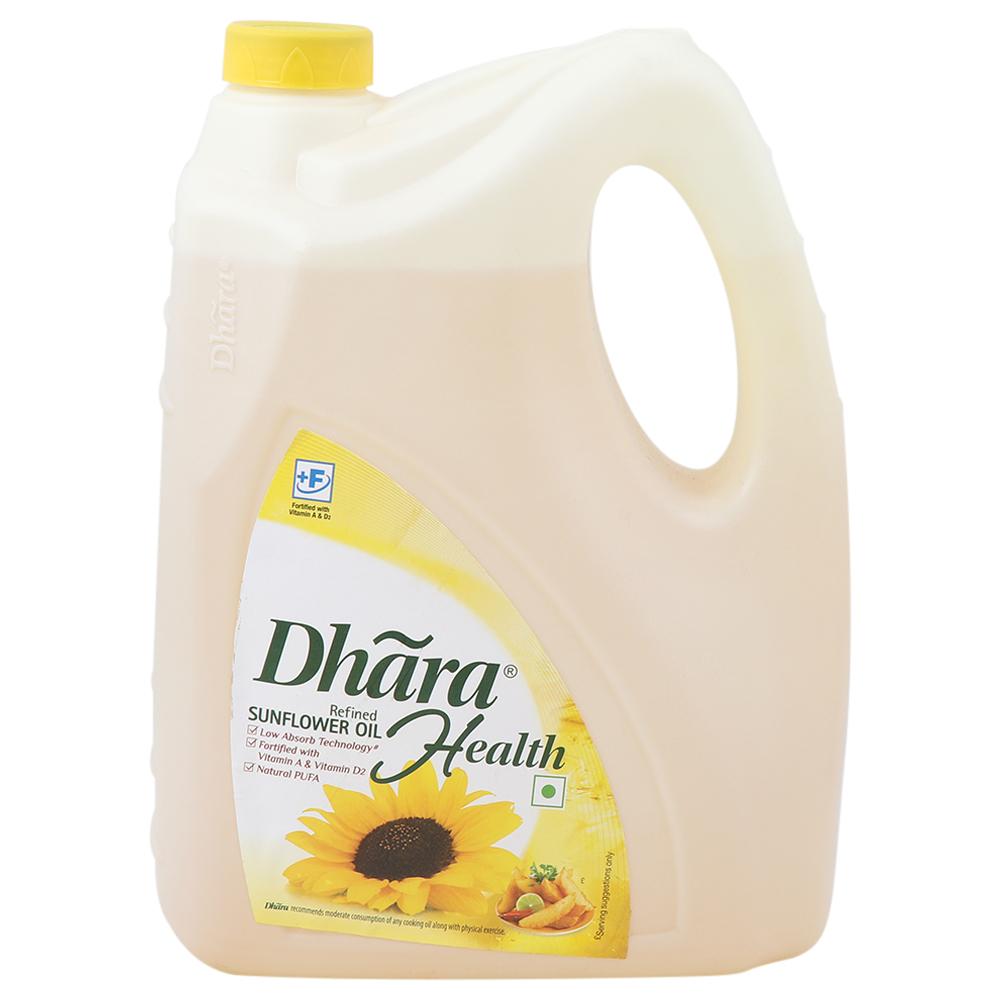 DHARA REFINED SUNFLOWER OIL 5 L