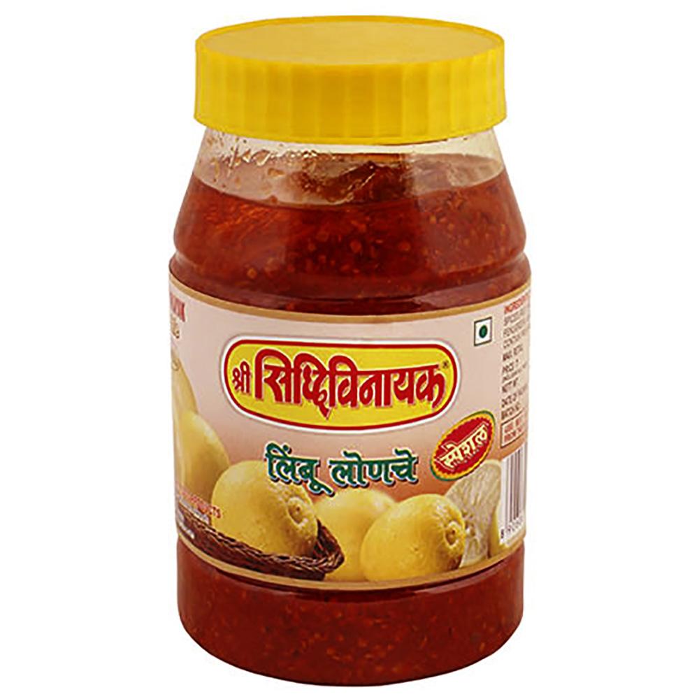 SHREE SIDDHIVINAYAK LEMON PICKLE 500 G