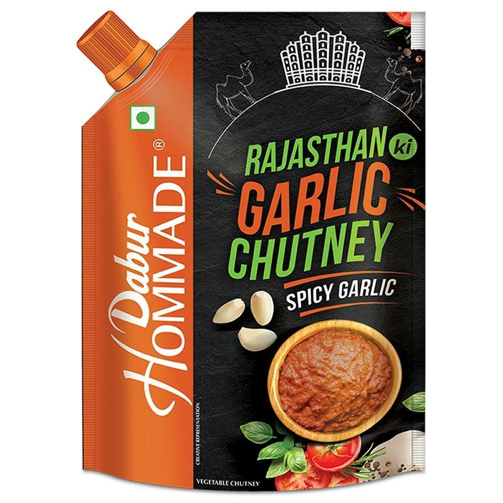 DABUR HOMMADE GARLIC CHUTNEY 200 G