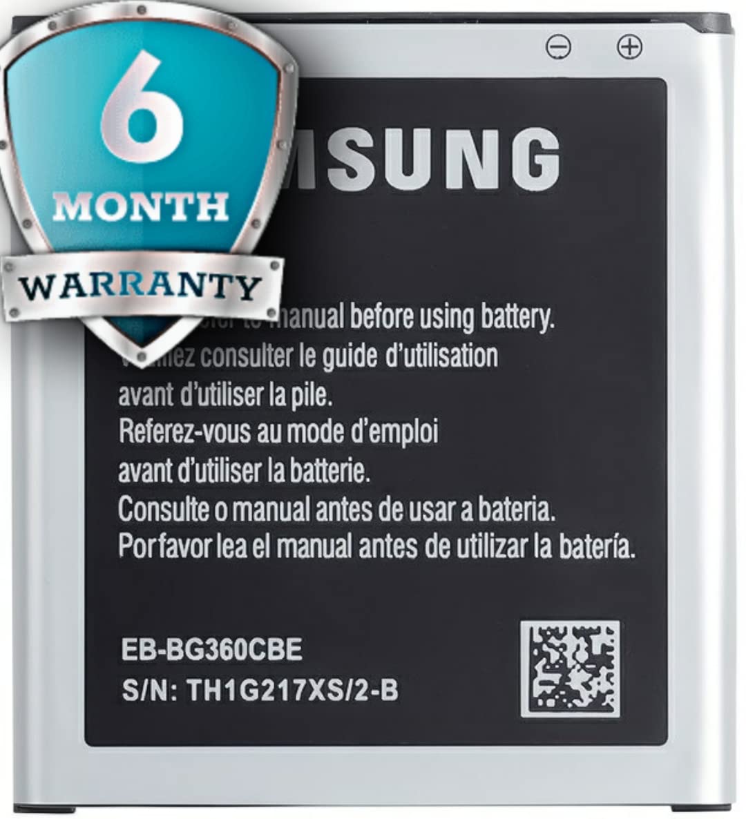 ORIGINAL MOBILE BATTERY COMPATIBLE WITH SAMSUNG GALAXY J2 SM-J200G/DD | EB-BG360CBC | 2000MAH CAPACITY : 6 MONTHS WARRANTY